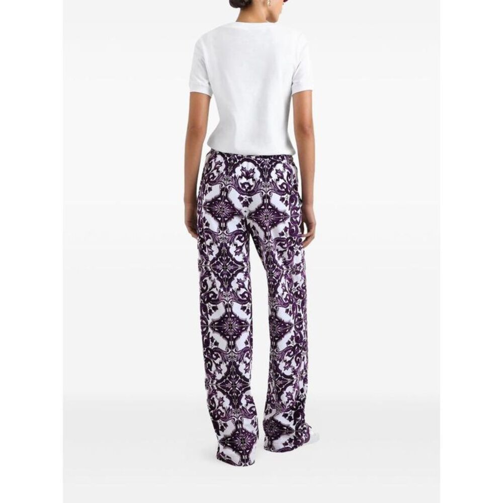 DOLCE & GABBANA DG Patterned Logo Cotton T-Shirt Women WHITE T-Shirts & Tops - Picture 2 of 5